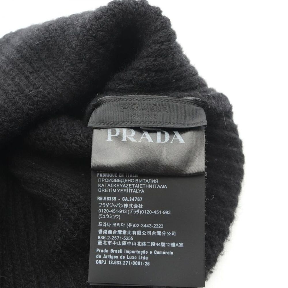 Prada Wool Cashmere Knit Cap - Picture 4 of 10